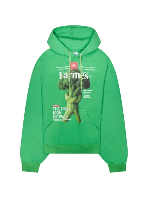 Doublet Farmes Magazine Cover graphic-print hoodie
