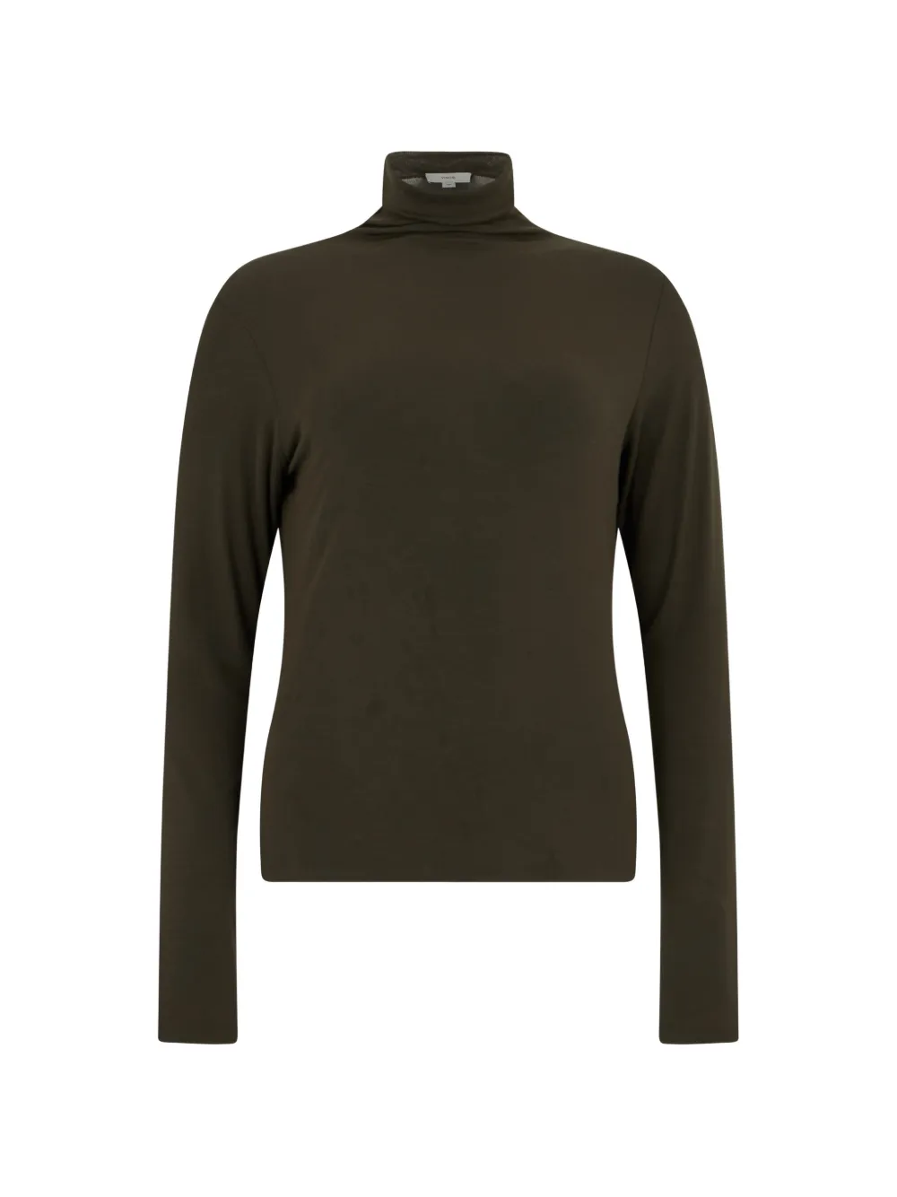 Vince long-sleeve turtleneck top - Verde