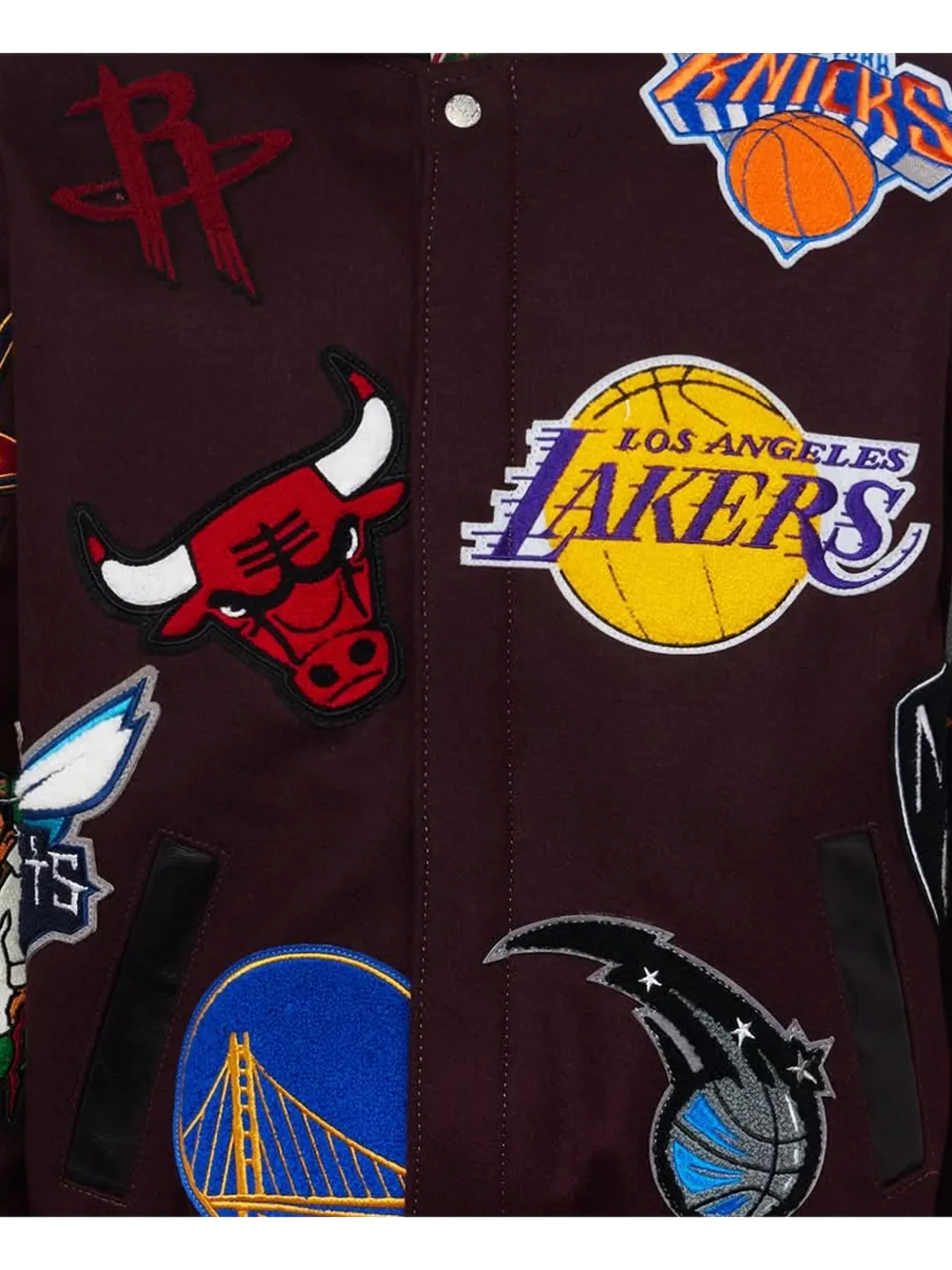 Jeff Hamilton NBA collage jack met patch Bruin