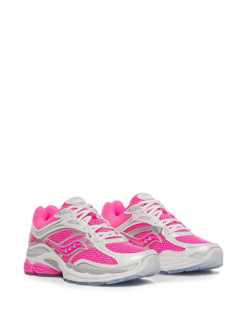 Saucony ProGrid Omni 9 lace-up sneakers Roze