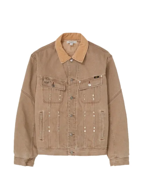Phipps stud-embellished denim jacket