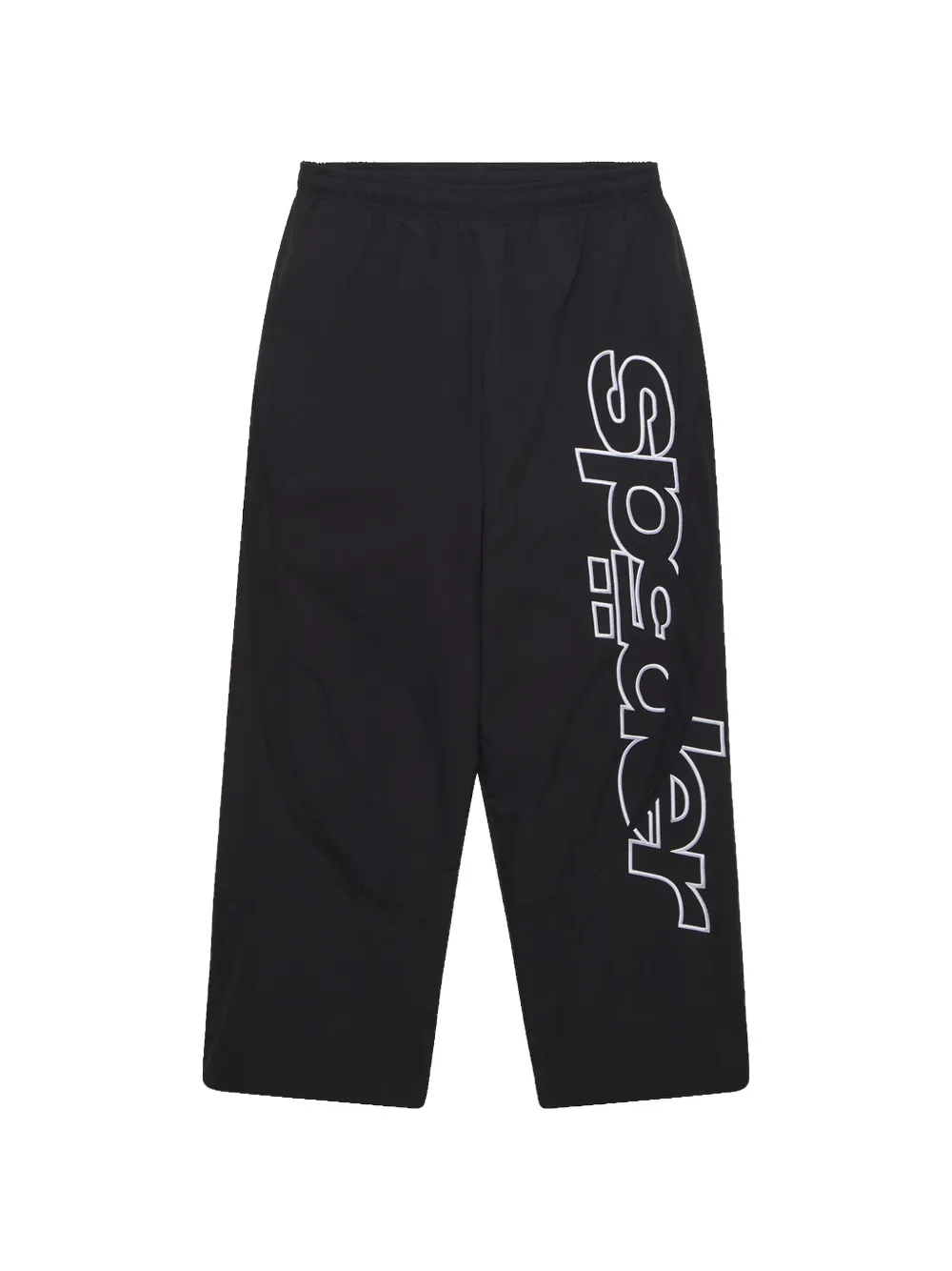SP5DER Spiderbite logo-print track pants
