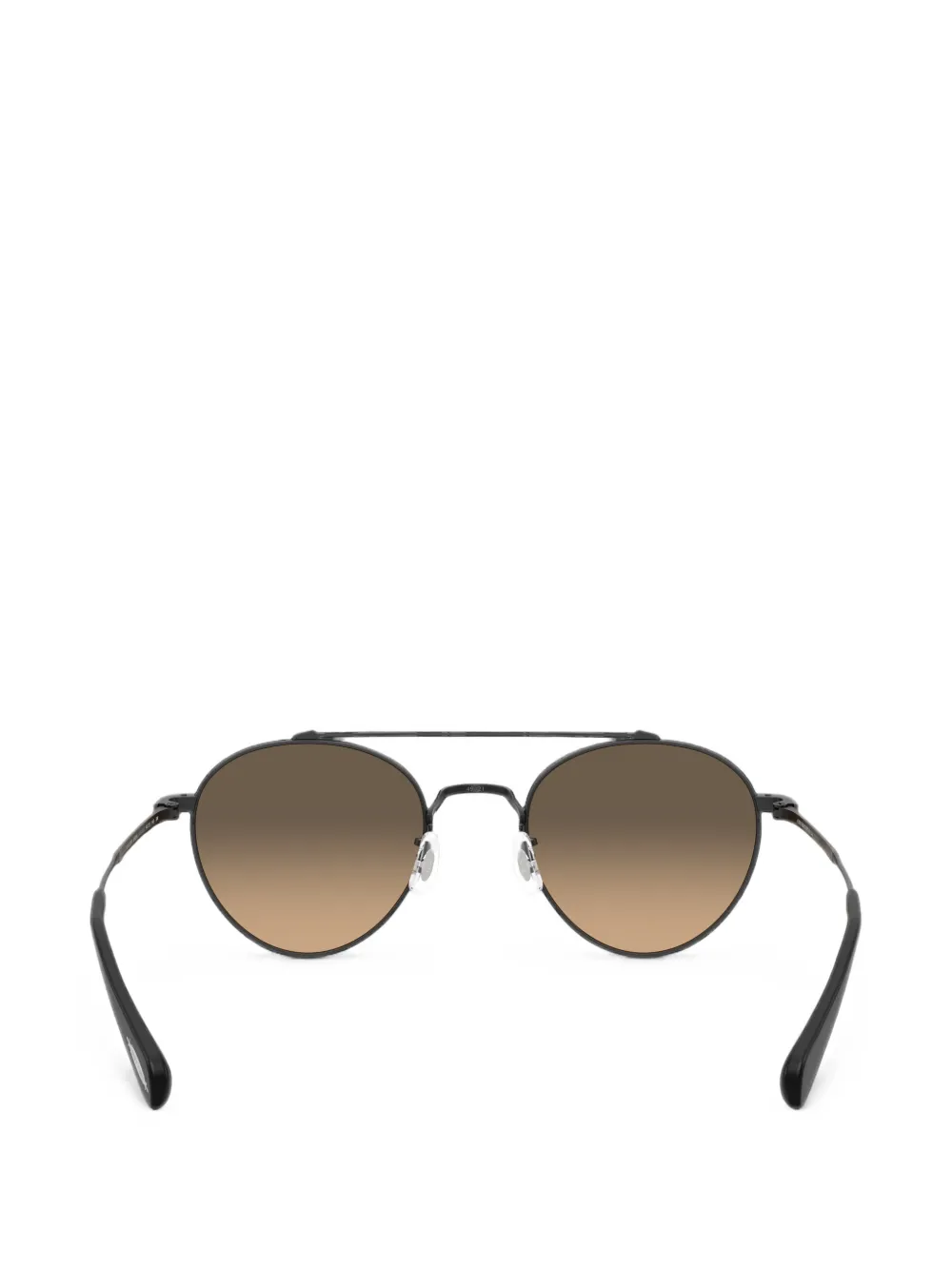 Oliver Peoples Zonnebril met phantos-montuur Zwart