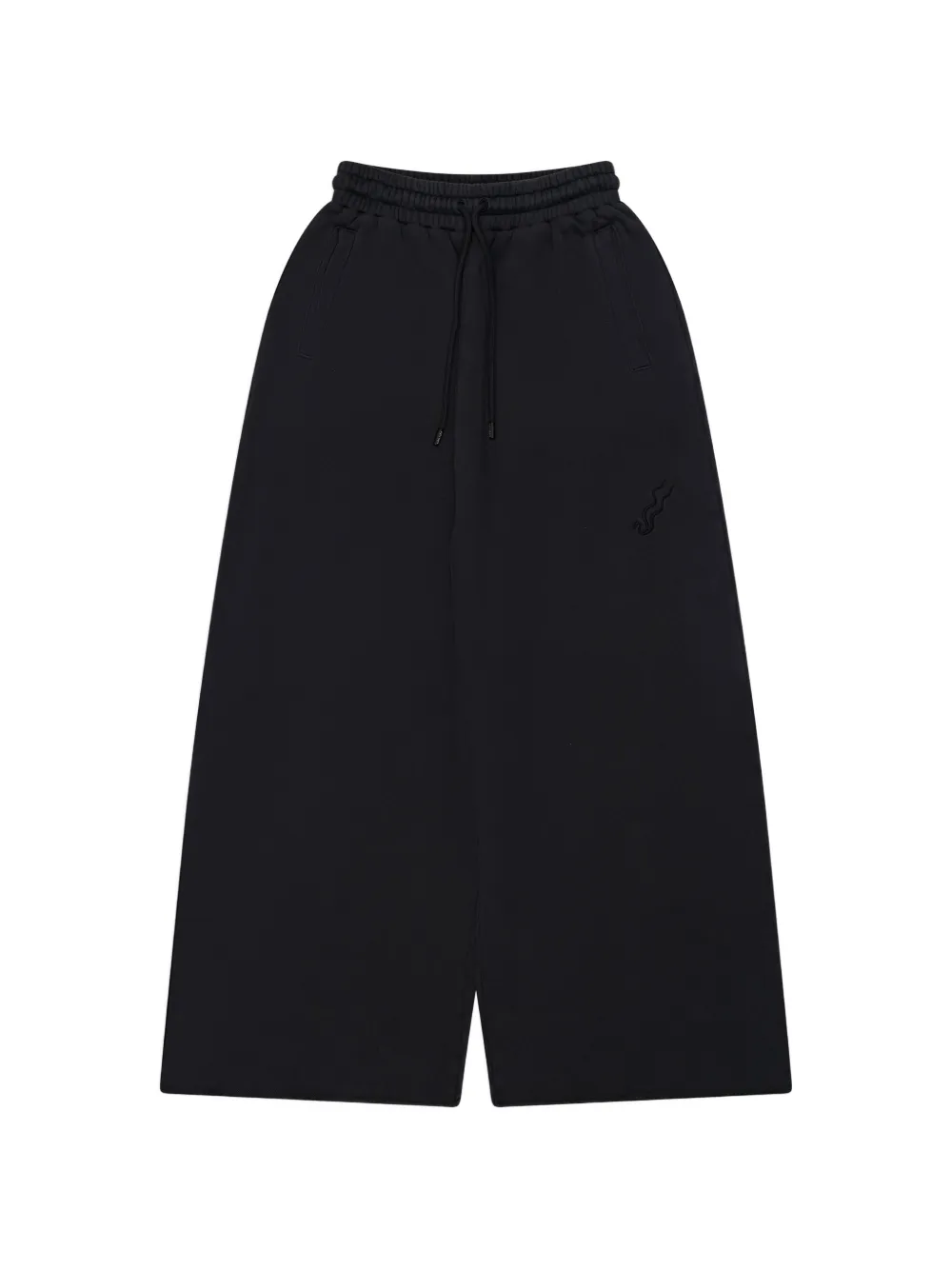 LỰU ĐẠN Bontan raw-cut track pants
