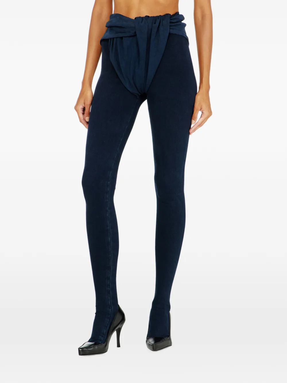 Diesel D-Velly skinny jeans Blauw