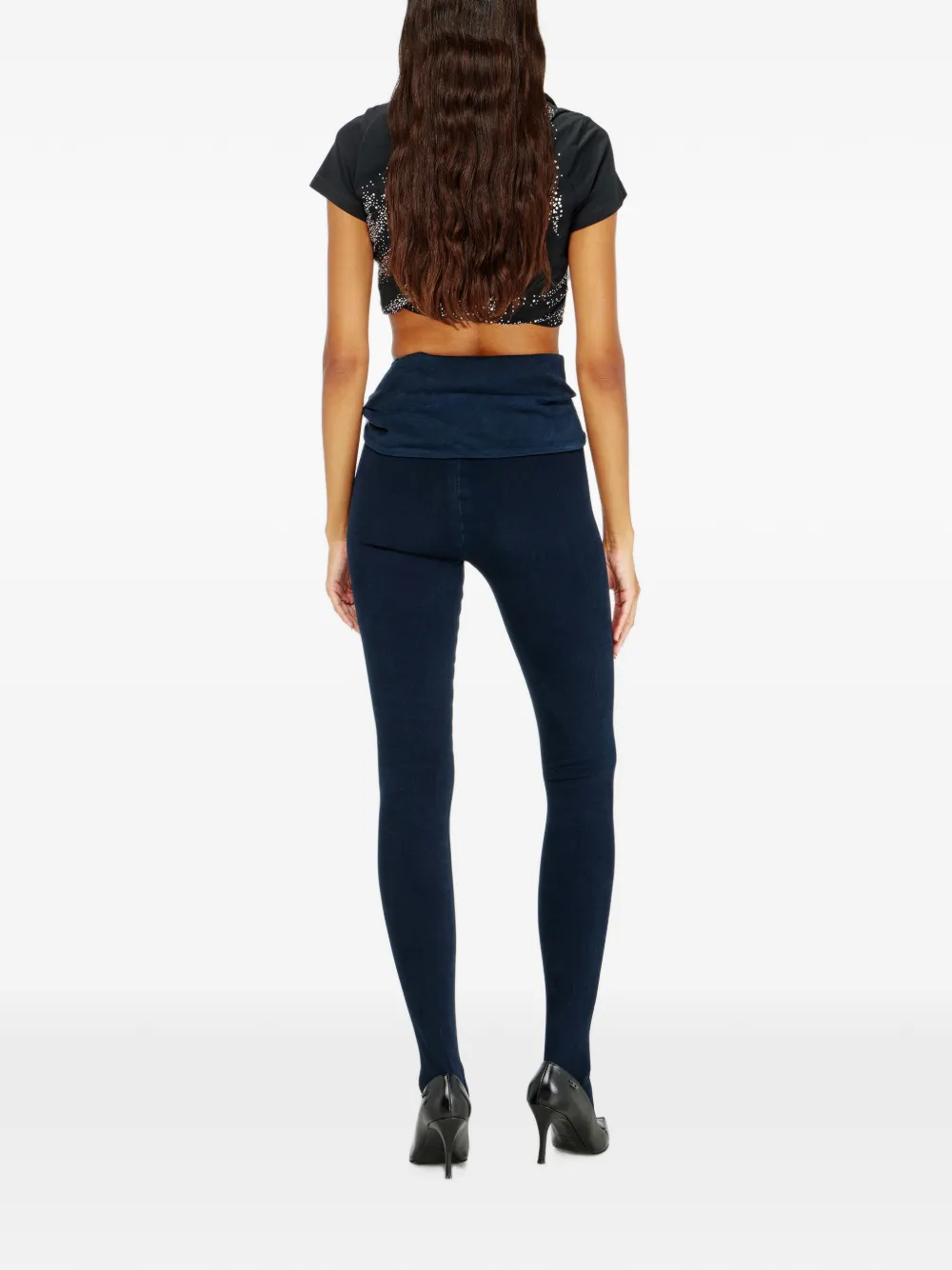 Diesel D-Velly skinny jeans Blauw