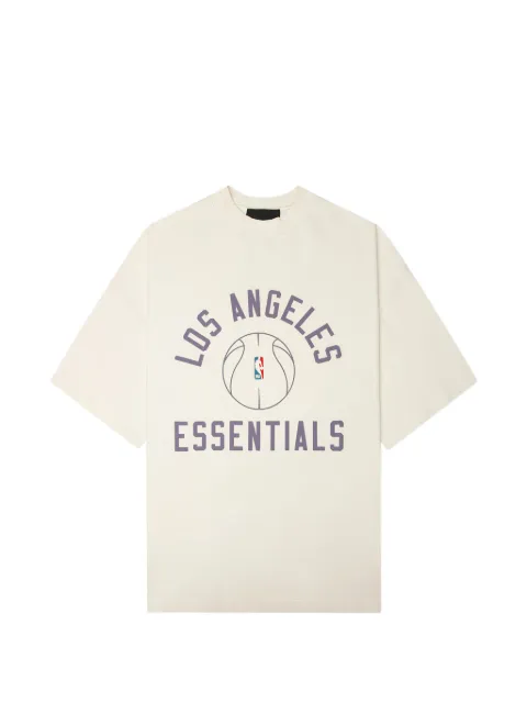 FEAR OF GOD ESSENTIALS x Lakers Barkley Hendricks 90s graphic-print T-shirt