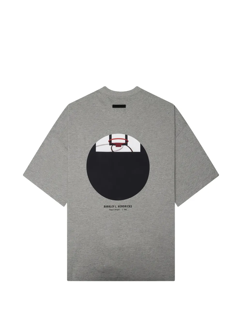 FEAR OF GOD ESSENTIALS x Celtics x Barkley Hendricks T-shirt met logo-print Grijs