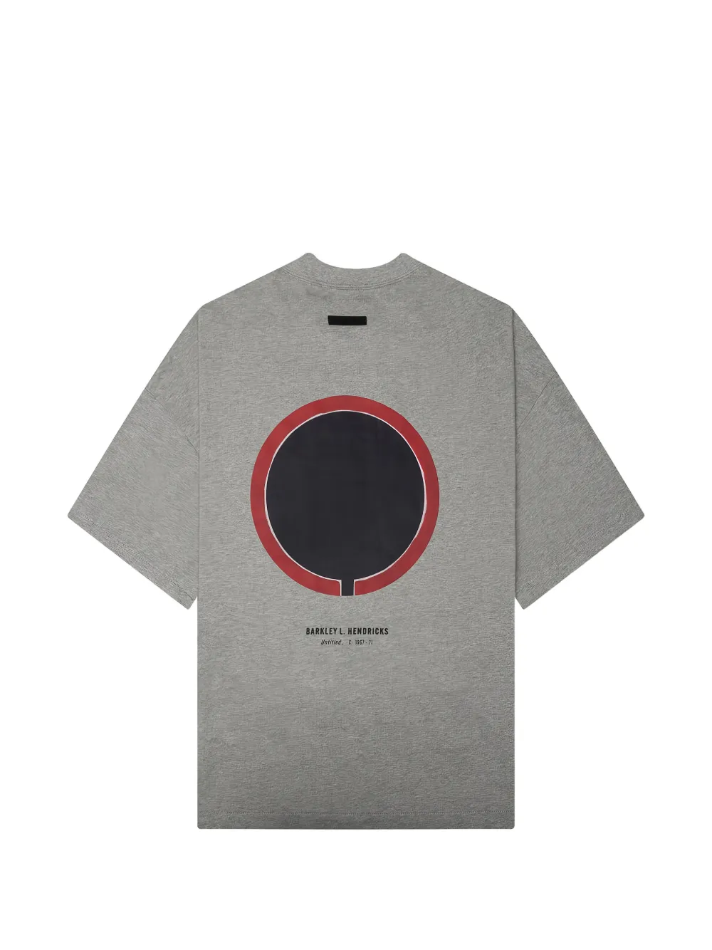 FEAR OF GOD ESSENTIALS x Barkley Hendricks Sixers T-shirt met grafische print Grijs