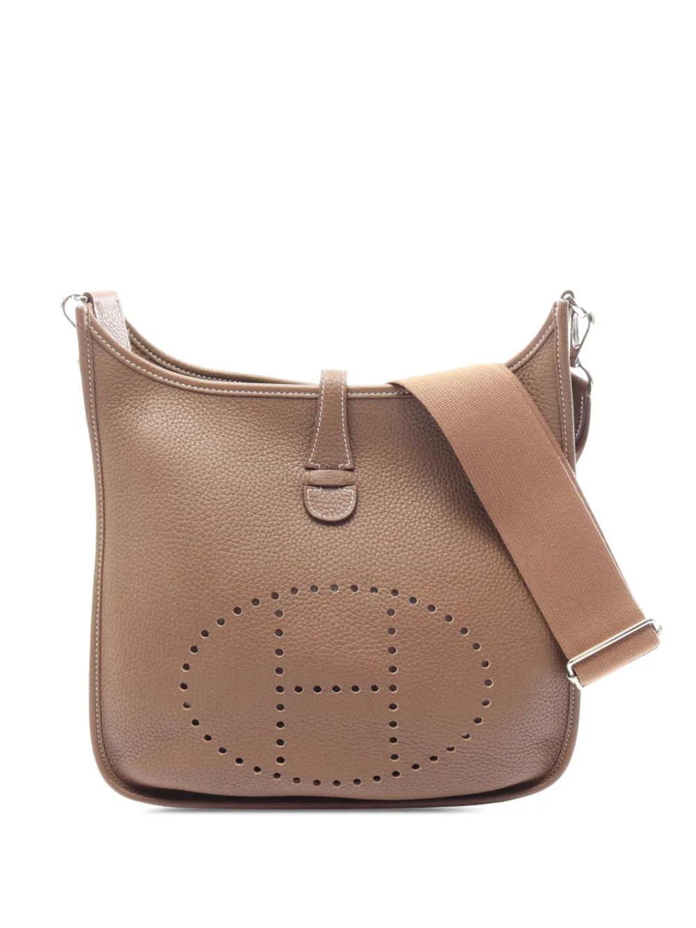 Hermès Pre-Owned 2019 Clemence Evelyne III PM Umhängetasche - Braun