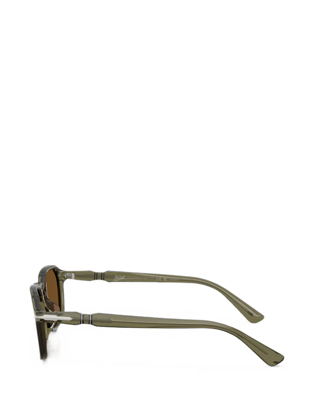 Persol Supreme Arrow zonnebril met geometrisch montuur Groen