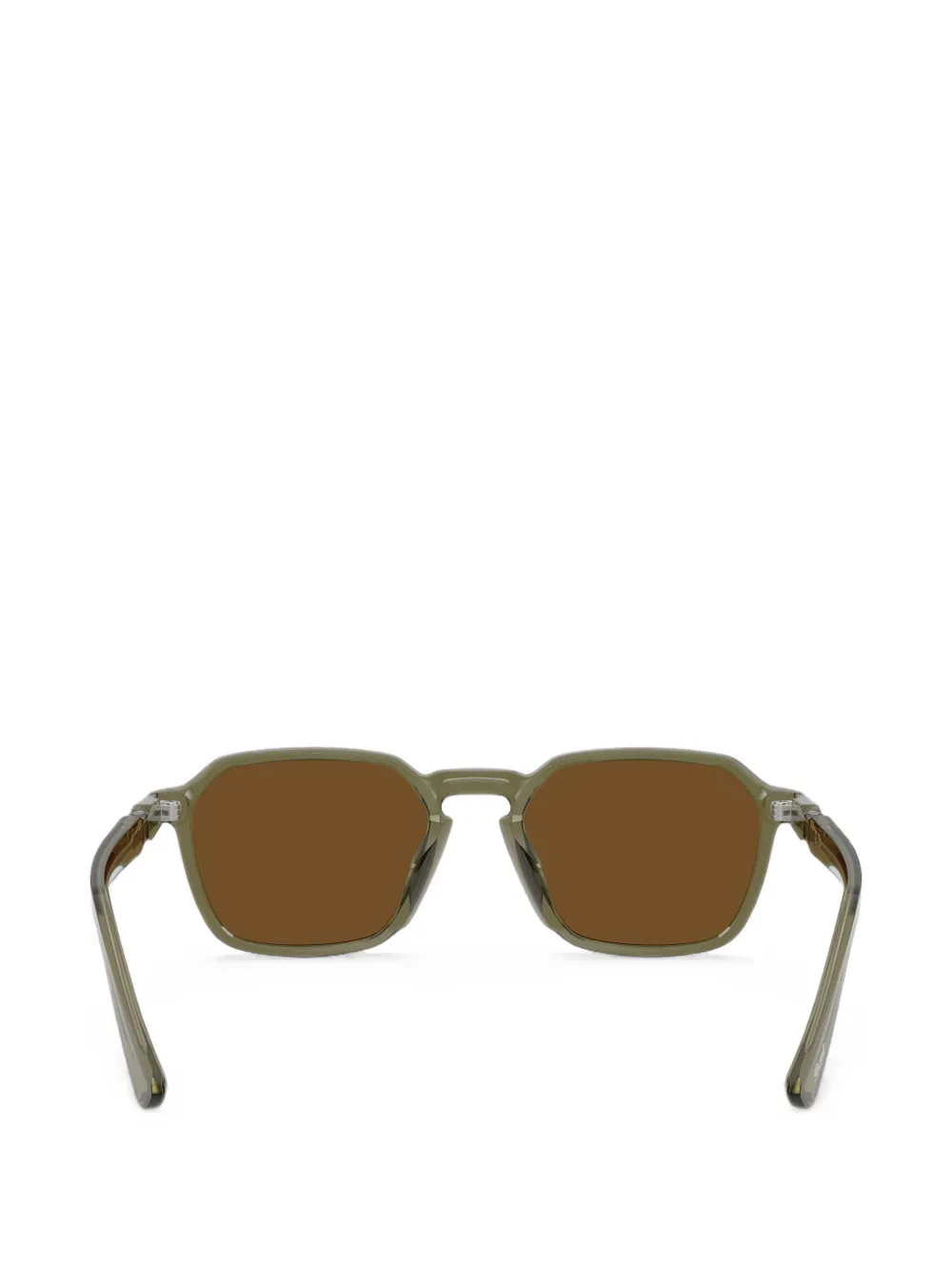 Persol Supreme Arrow zonnebril met geometrisch montuur Groen