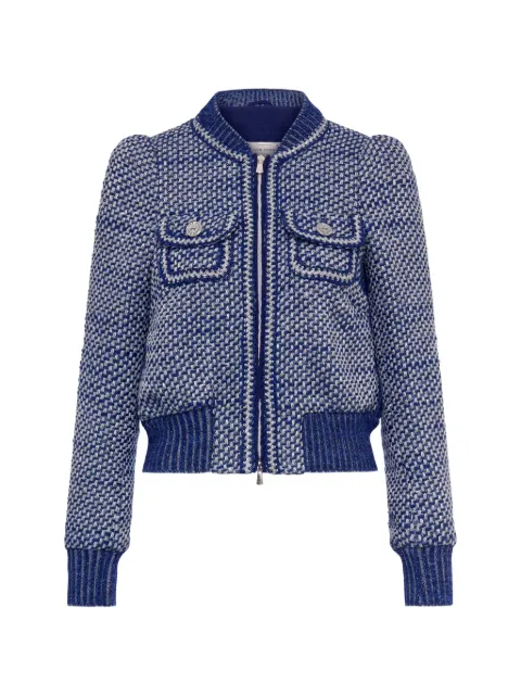 MAISON COMMON tweed bomber jacket
