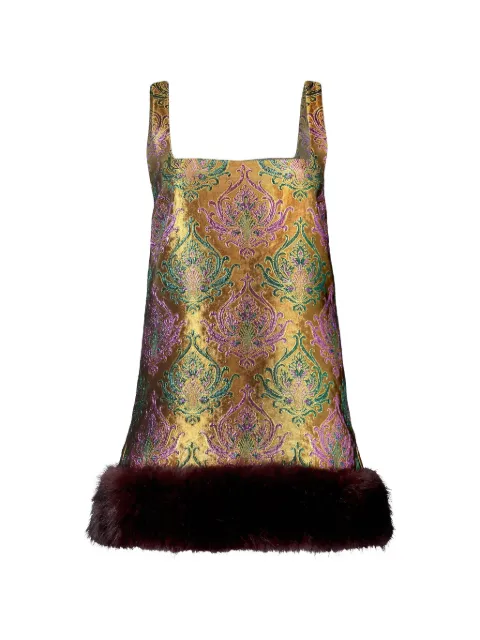 Retrofete Sulvie brocade dress