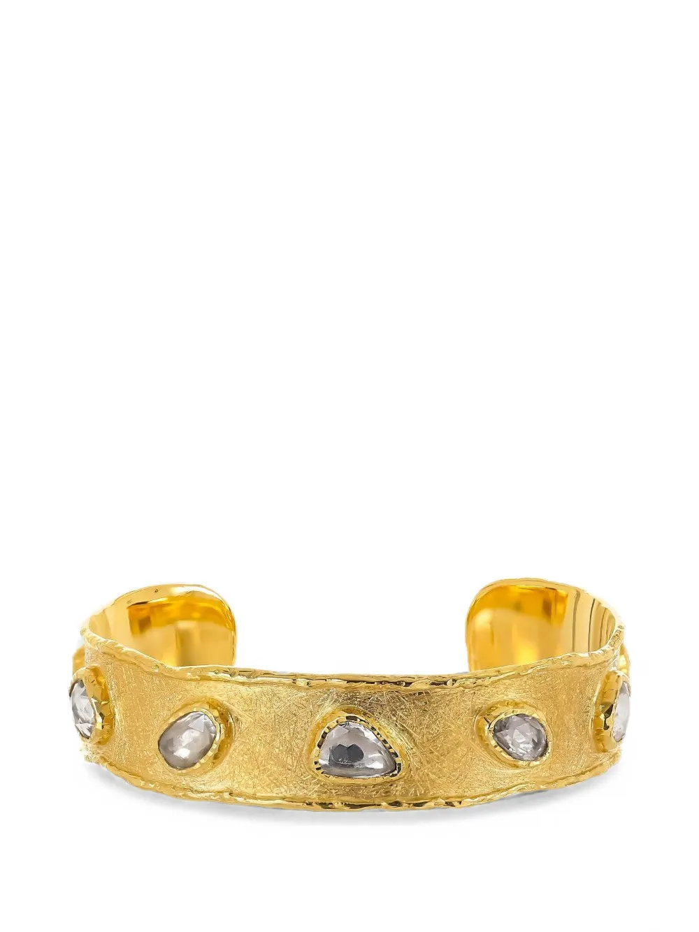 Victor Velyan embellished sapphire cuff bracelet
