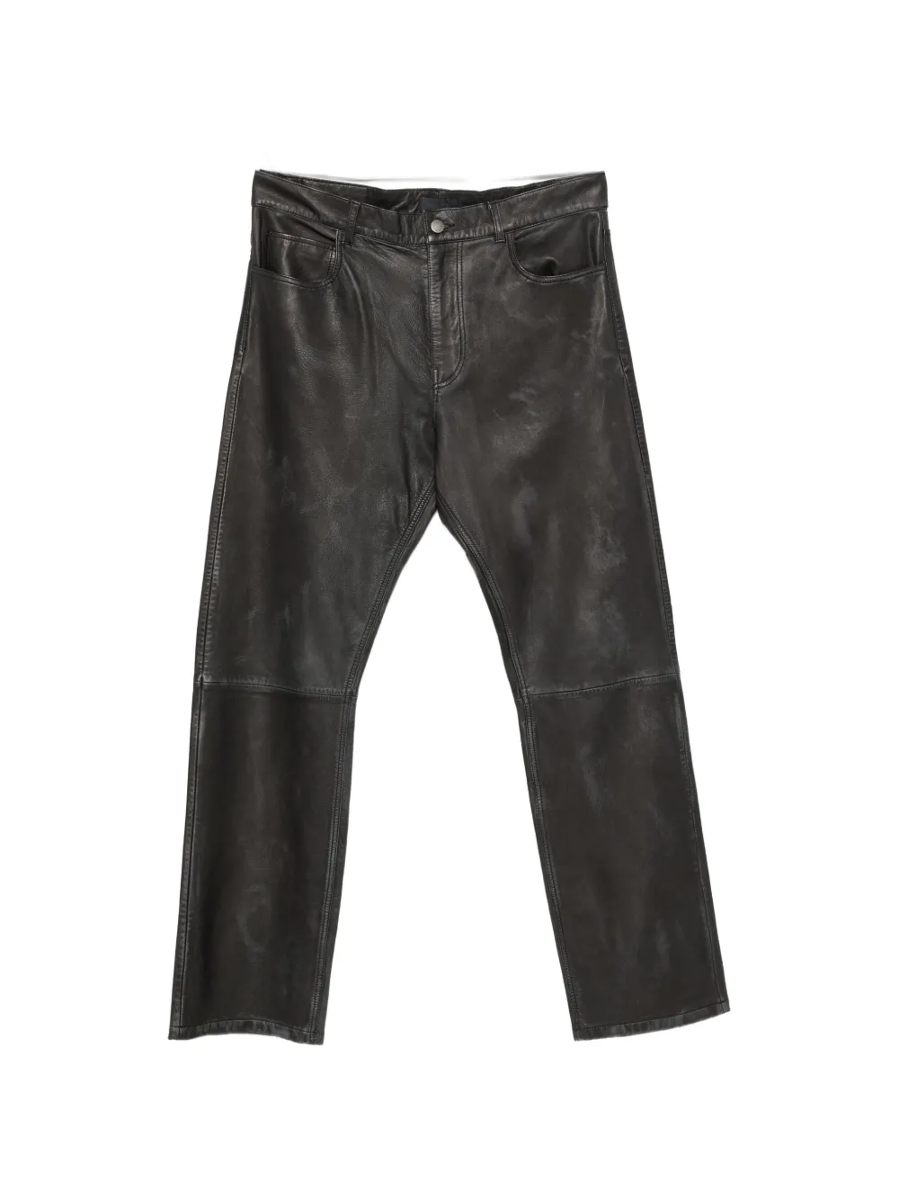 Haikure Blake panelled leather trousers