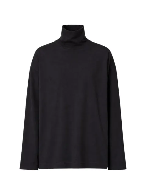 Plan C graphic-print high-neck T-shirt