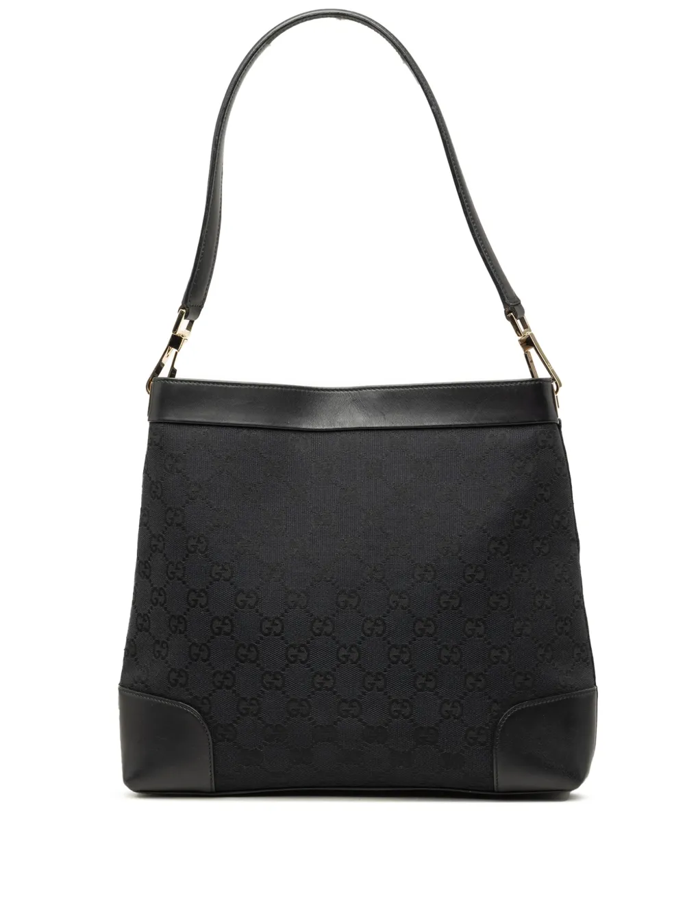 Gucci Pre-Owned 2000-2015 GG Canvas shoulder bag - Black