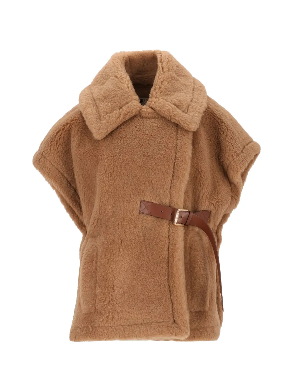 Max Mara Jacke aus Faux Shearling - Braun