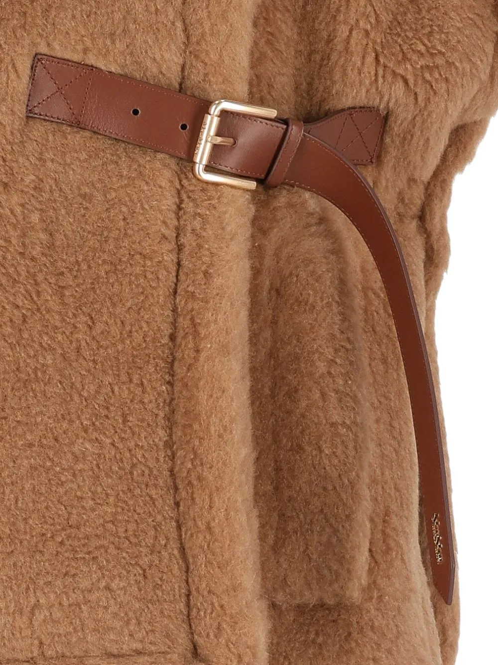 Max Mara Teddy cape Bruin