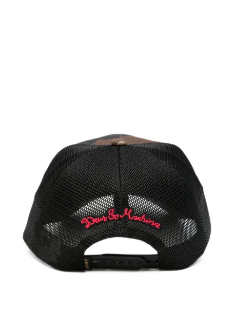 Deus Ex Machina Paris camouflage-print logo-patch cap