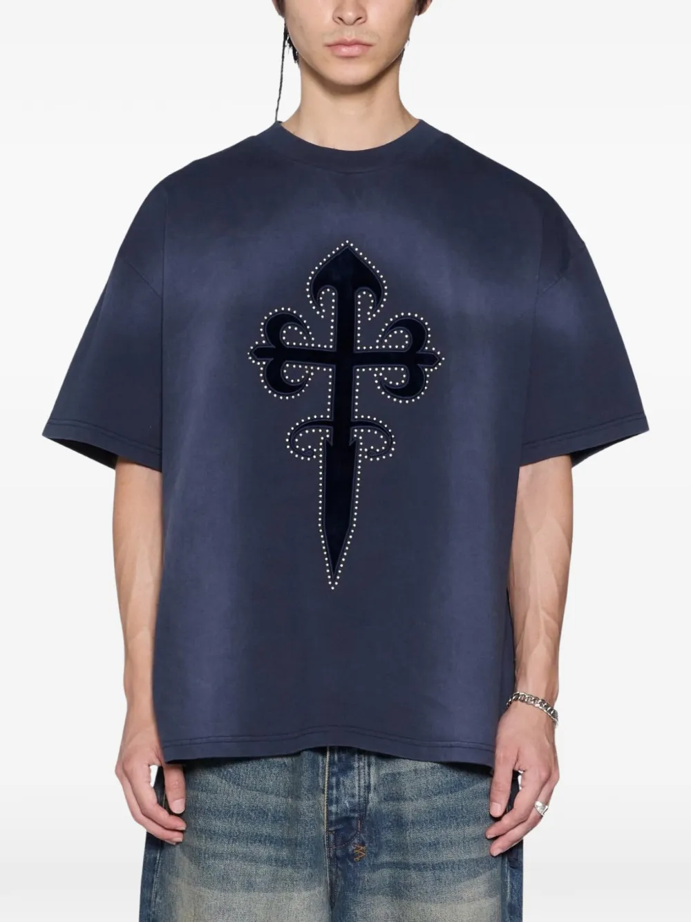 Ksubi Kaliba Ekcess T-shirt Blauw