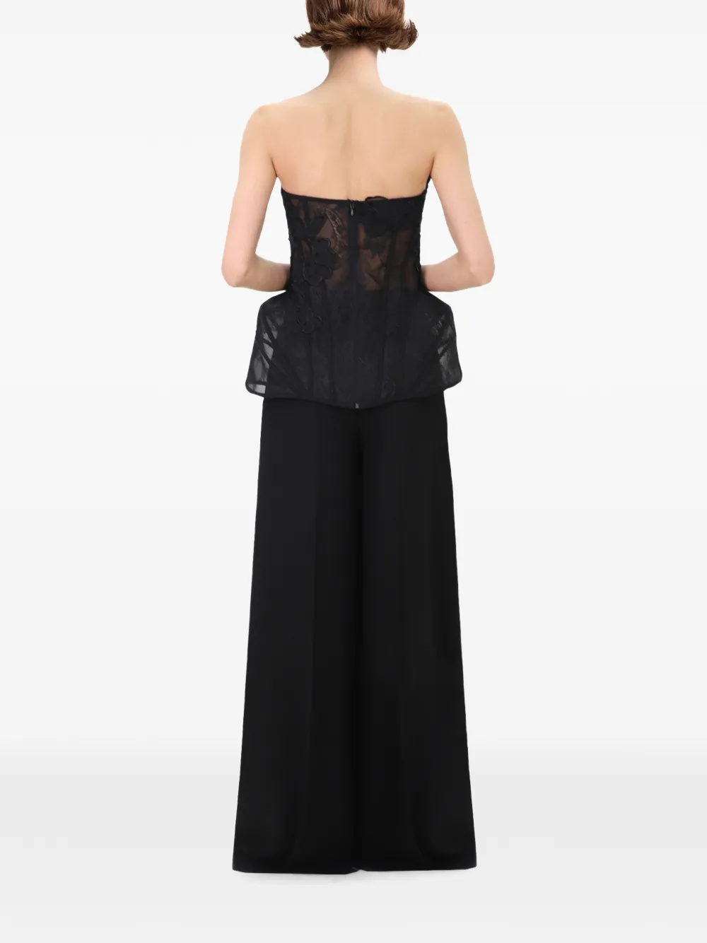 Gemy Maalouf High waist broek Zwart