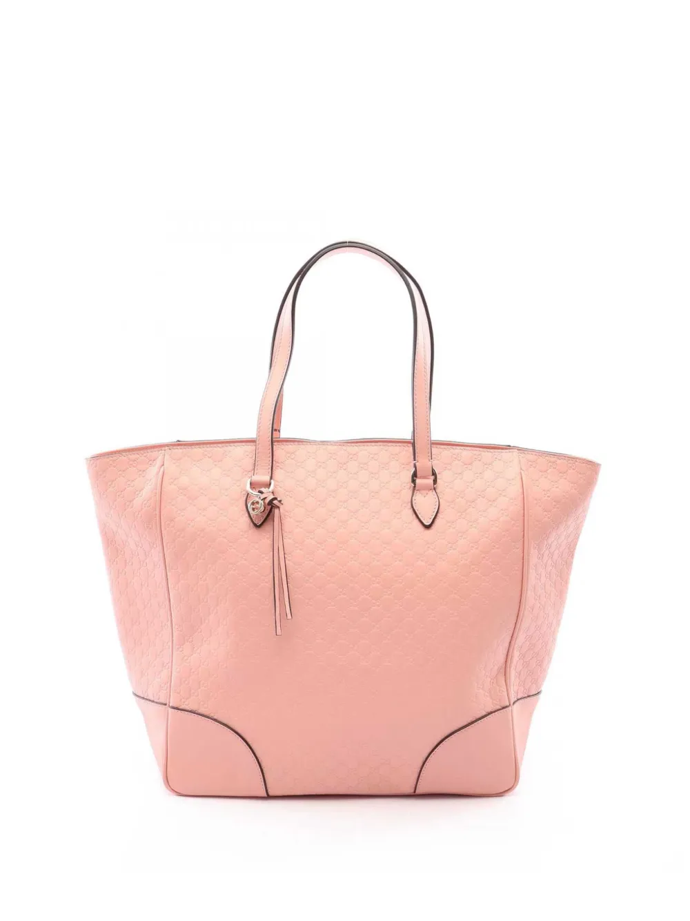 Gucci Pre-Owned 2016-2026 Microguccissima Bree Zippered tote bag - Pink