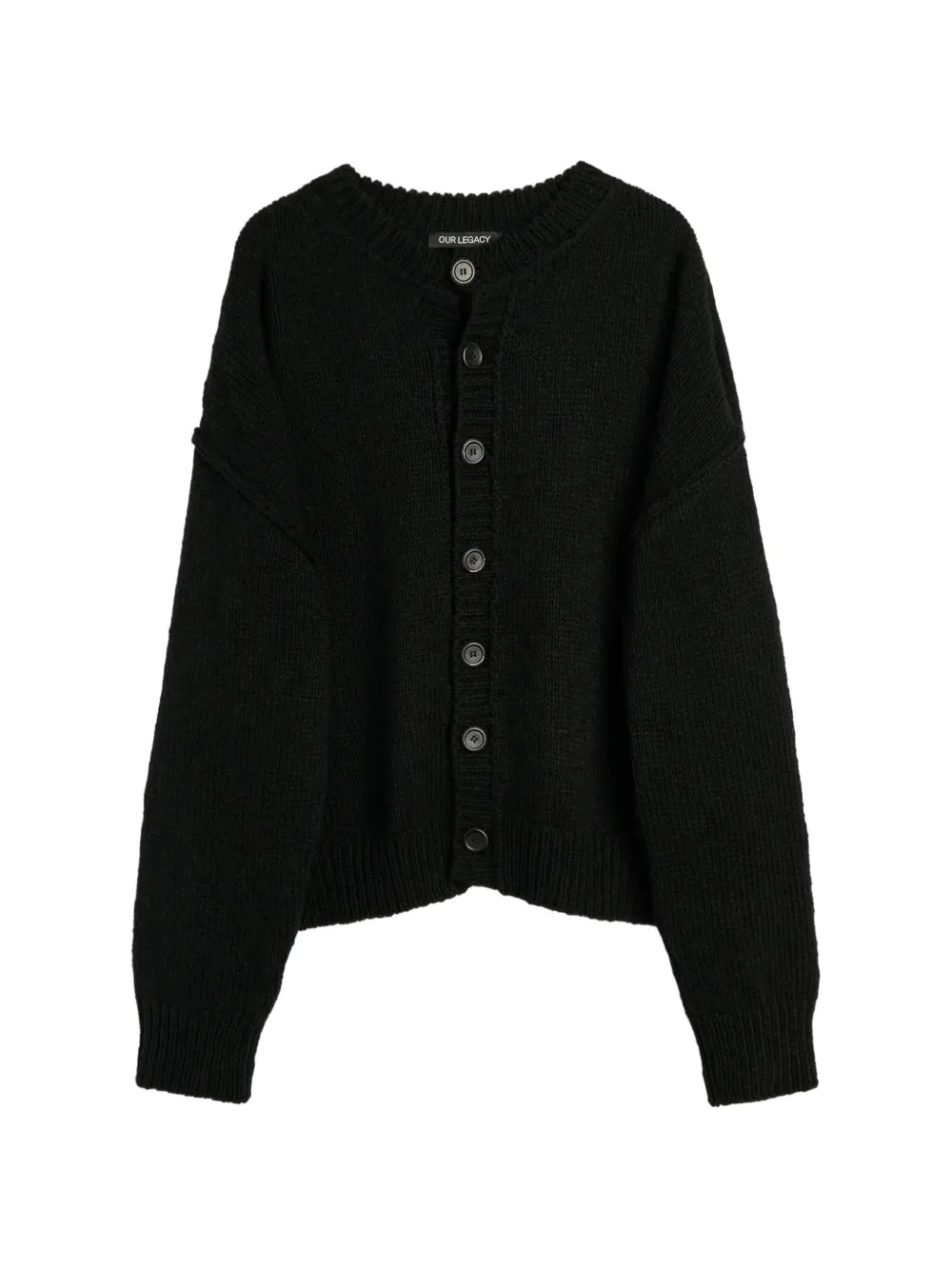 OUR LEGACY Pitch slub-knit wool cardigan