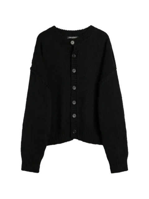 OUR LEGACY Pitch slub-knit wool cardigan