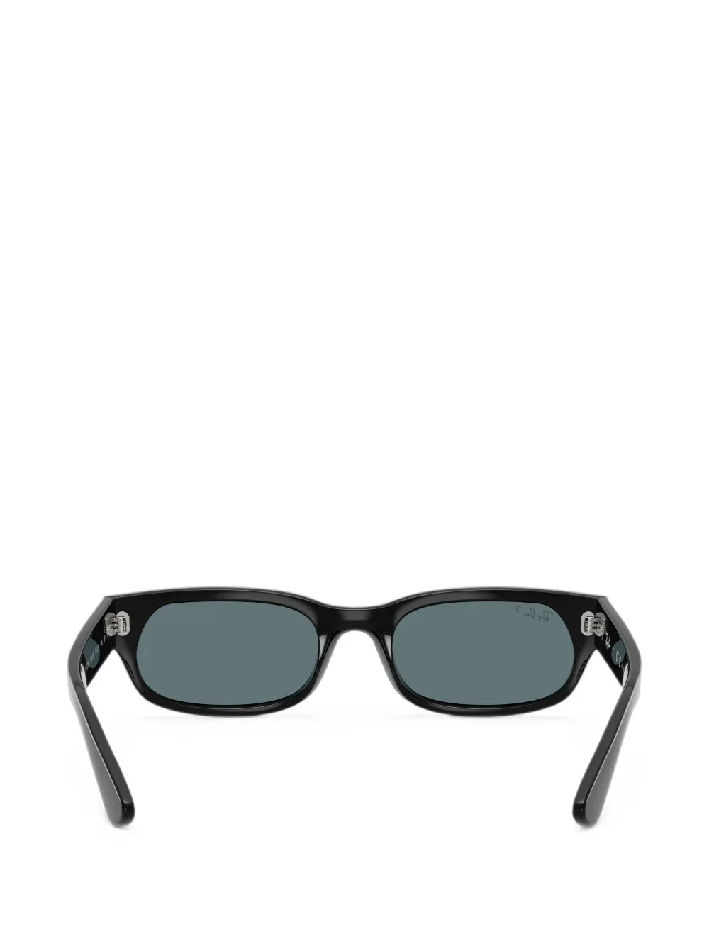Ray-Ban Zonnebril met logoplakkaat Zwart