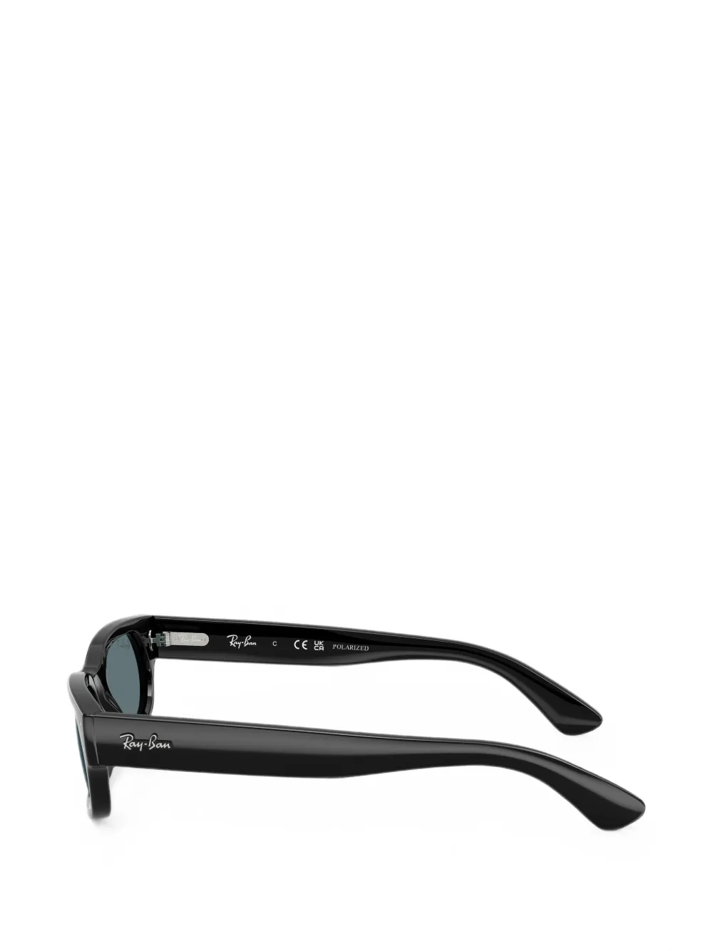 Ray-Ban Zonnebril met logoplakkaat Zwart