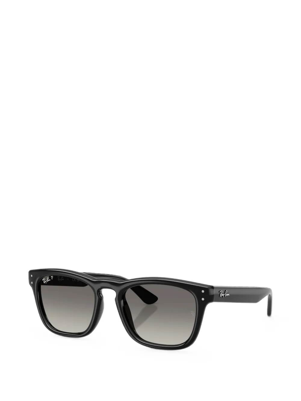 Ray-Ban Zonnebril met vierkant montuur Zwart