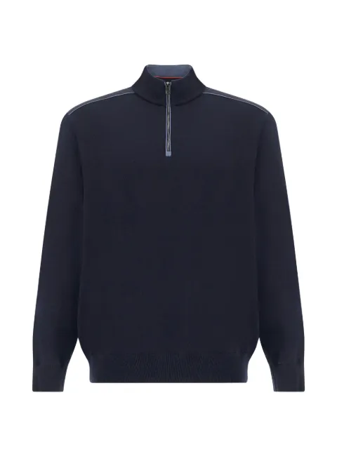 Paul & Shark Typhoon® Platinum half-zip sweater