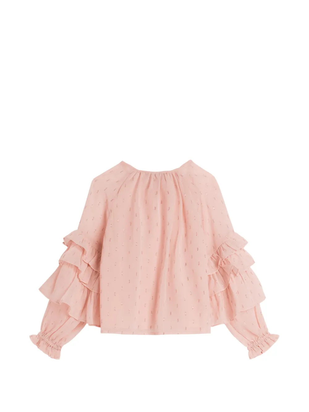 Stella McCartney Kids Shirt met ruches Roze