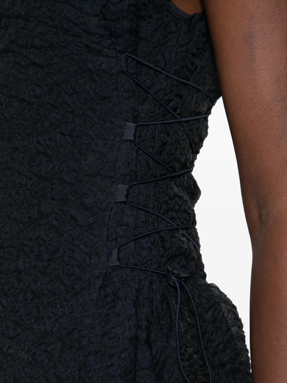Cecilie Bahnsen CBFloria mouwloze midi-jurk Blauw