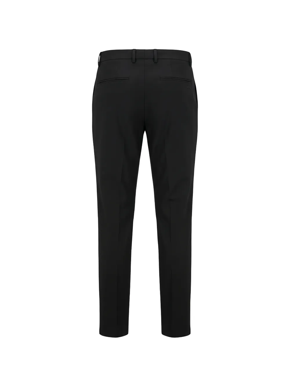 BOSS Slim-fit broek met toelopende pijpen Zwart