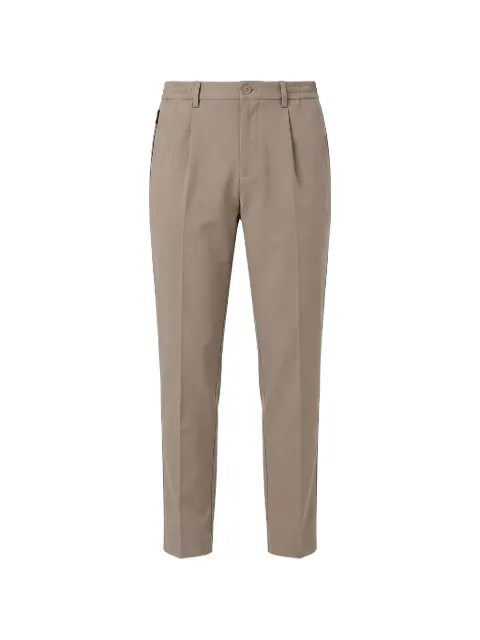 BOSS pleated tapered trousers