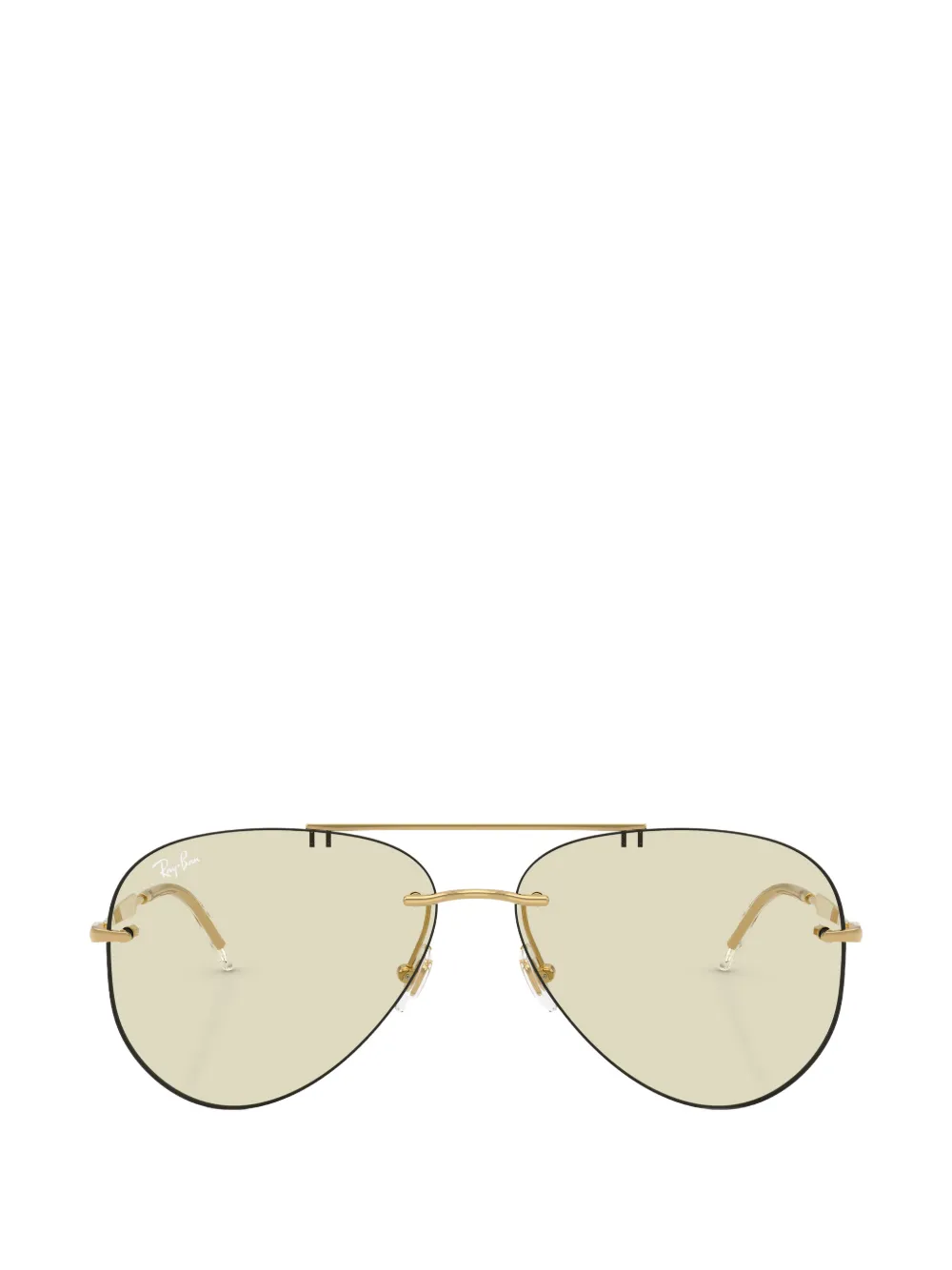 Ray-Ban Color Touch Transitions-lenses pilot-frame sunglasses