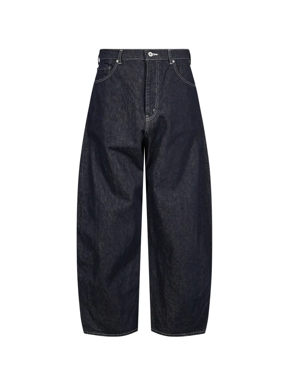 Comme des Garçons Homme contrast-stitch jeans - Blu