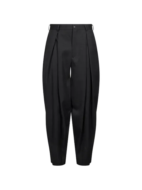 Comme des Garçons Homme Plus pleated tapered trousers
