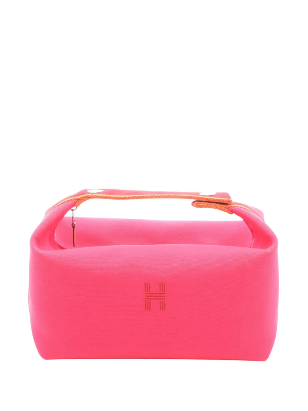 Hermès Pre-Owned 2010-2026 Large Toile Bride A Brac Case vanity bag - Rosa