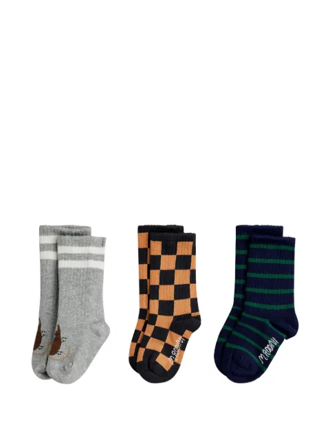 Mini Rodini knitted socks (set of three)