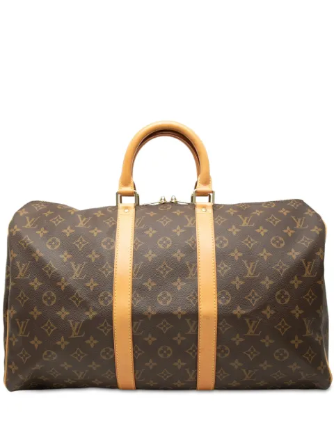 Louis Vuitton Pre-Owned bolsa de viaje Monogram Keepall 45 1997