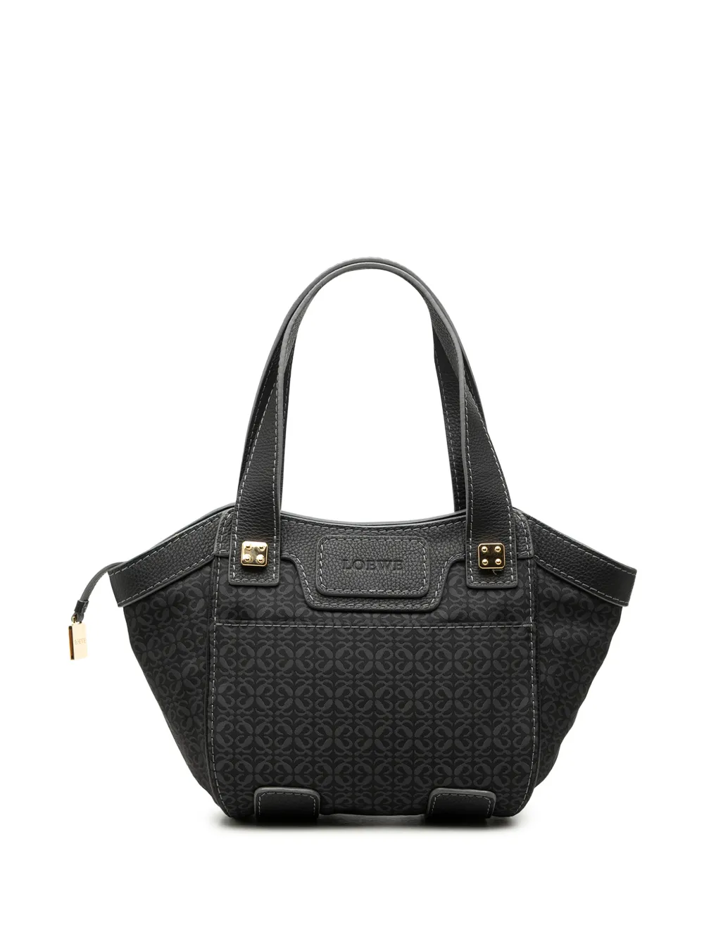 Loewe Pre-Owned 2007 Anagram Canvas tote bag - Nero