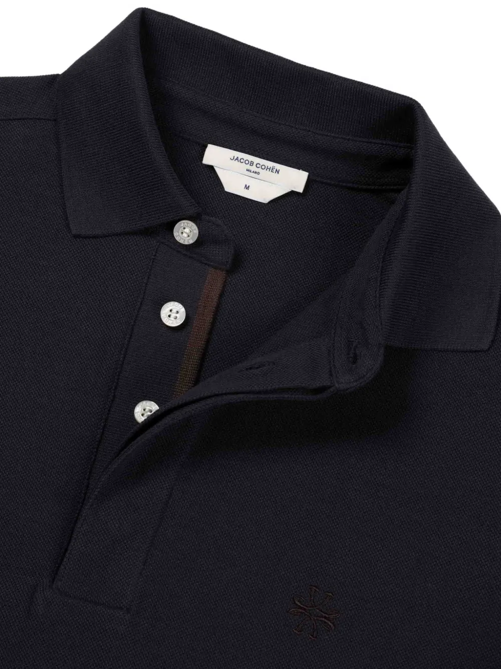 Jacob Cohën Poloshirt met lange mouwen Blauw