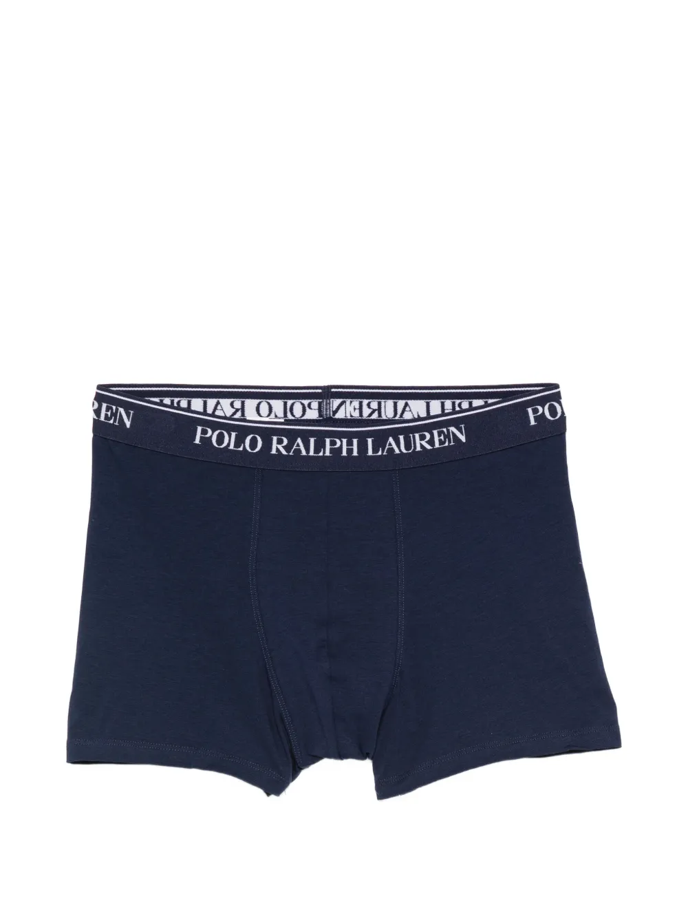 Polo Ralph Lauren logo-waistband boxer briefs set of three Blauw