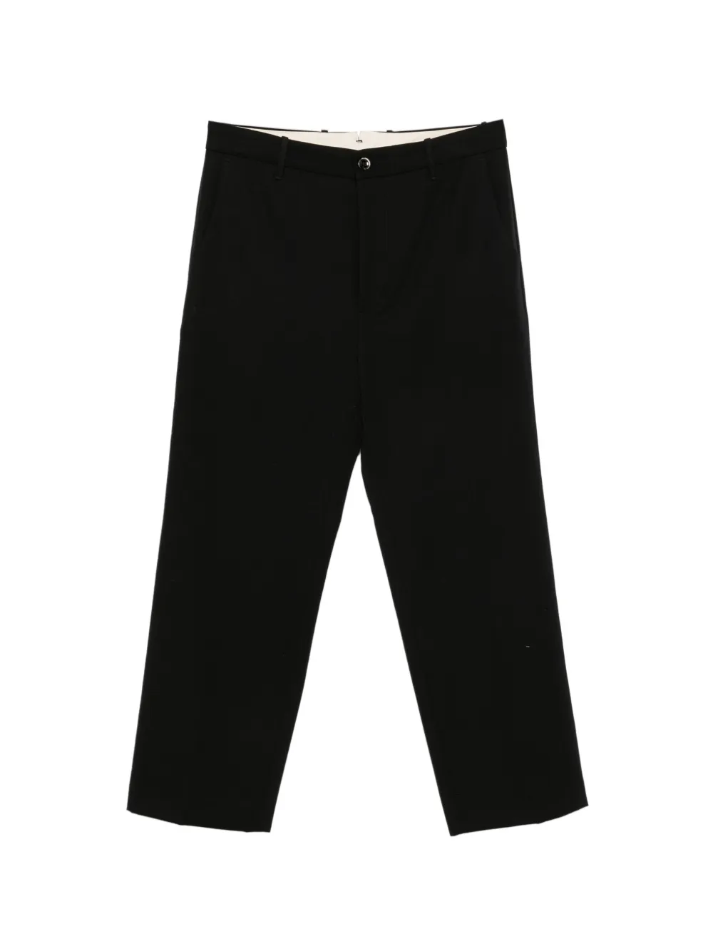 Nine In The Morning button-fastening trousers Zwart