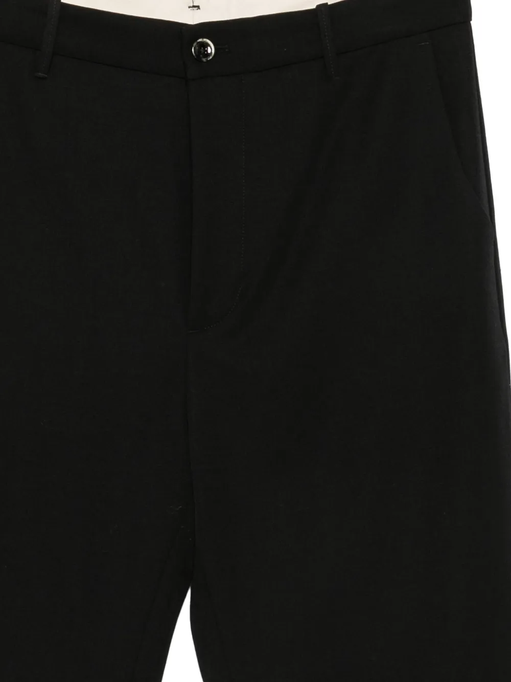 Nine In The Morning button-fastening trousers Zwart