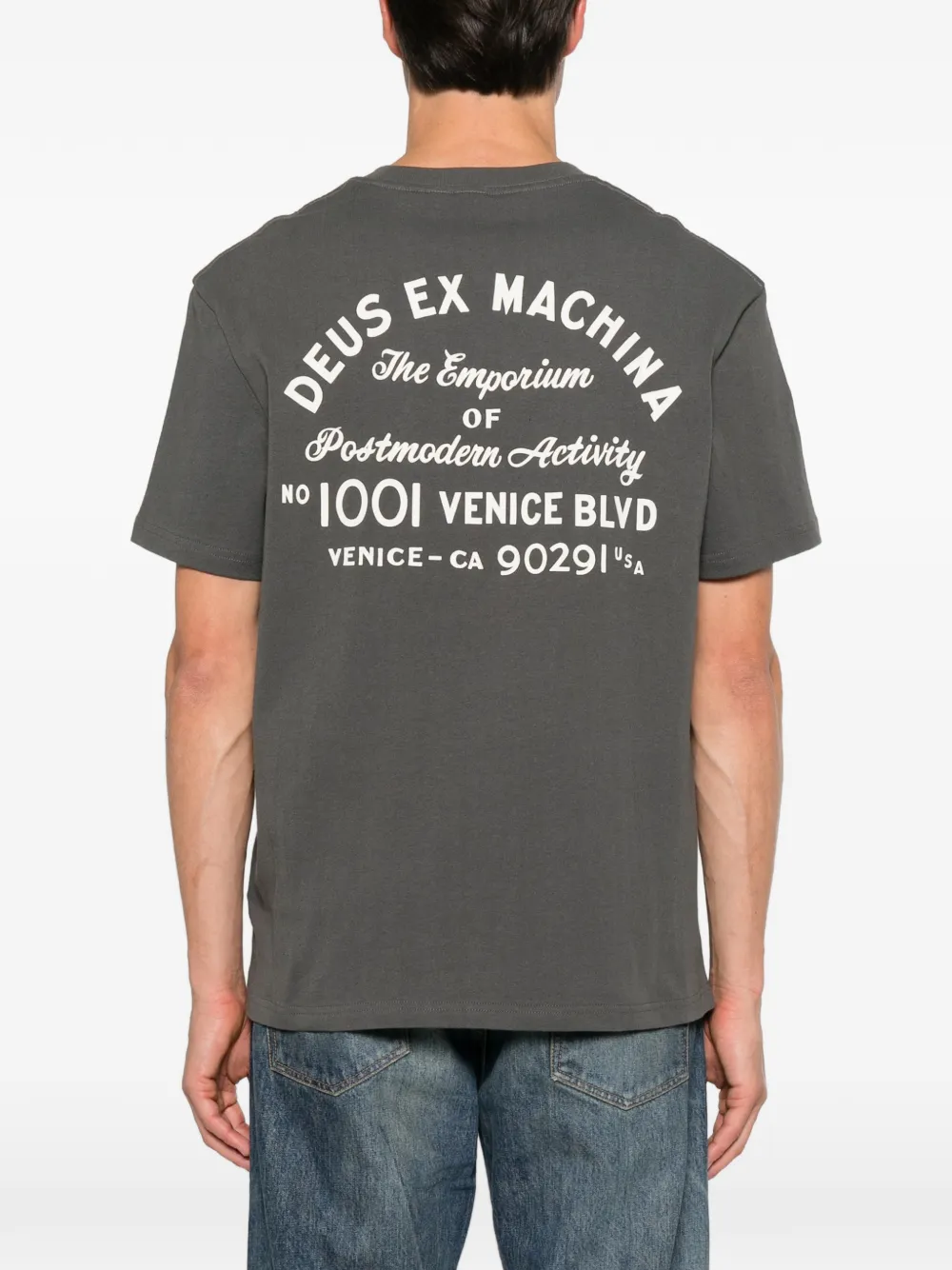 Deus Ex Machina Park T-shirt met grafische print Groen